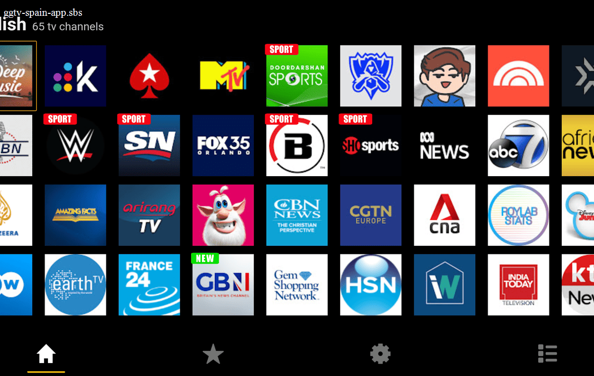 Illustration de télévision mondiale
